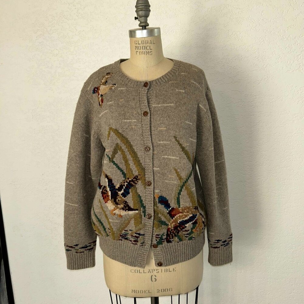 RALPH LAUREN VINTAGE DUCK CARDIGAN